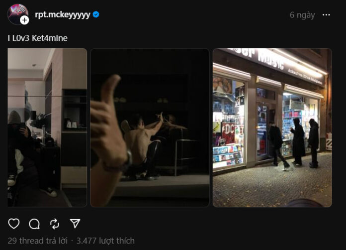 Bạn gái tin đồn MCK