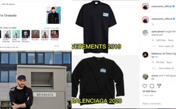 Vetements tố BALENCIAGA đạo nhái sản phẩm