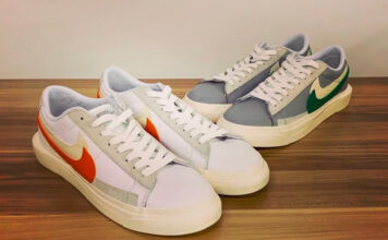 Hé Lộ Những Hình Ảnh Đầu Tiên Về Sacai x Nike Blazer Low