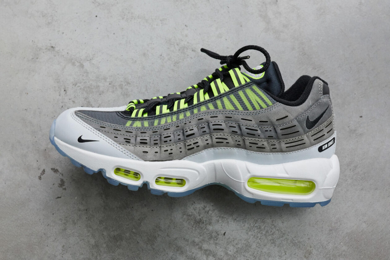 kim jones air max 95 on feet