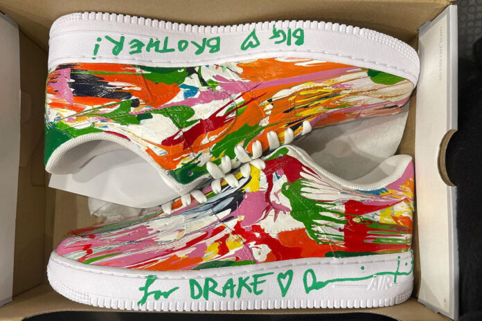drake-damien-hirst-nike-air-force-1-hand-painted-1