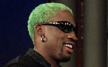 thời trang dennis rodman