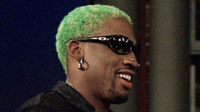 thời trang dennis rodman