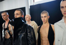 Rick Owens Spring 2026 Menswear : bản giao hưởng giữa hỗn loạn và tình yêu